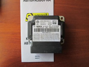 Блок управления AIR BAG (подушками безопасности) 6R0959655C Seat, Skoda, Volkswagen