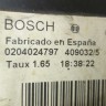 Заводская наклейка BOSCH 0204024797​