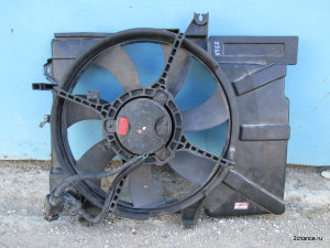 Вентилятор радиатора с диффузором Hyundai Getz 