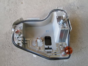 Плата фонаря заднего левого 6RU945257A VW Polo 2011> (седан)