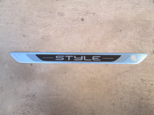Накладка порога наружная STYLE VW Polo 2011> (седан)