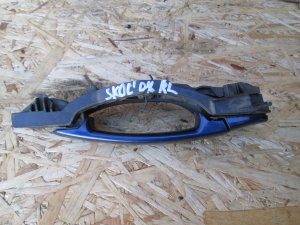 Ручка двери задней левой 6Y0837885 Skoda