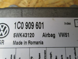 Блок управления AirBag 1С0909601 Skoda Octavia (A4 1U-) 2000-2011