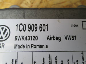 Блок управления AirBag 1С0909601 Skoda Octavia (A4 1U-) 2000-2011