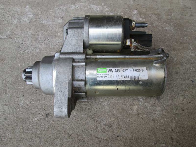 Проверка втягивающего стартера vw ag 02t911023s