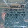 Стекло двери передней левой Рено Меган 3 седан - данные стекла