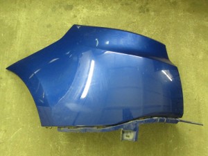 Бампер задний (левая часть) 850170002R Renault Megane 3 2009> универсал