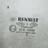 Стекло двери передней Renault Megane 2