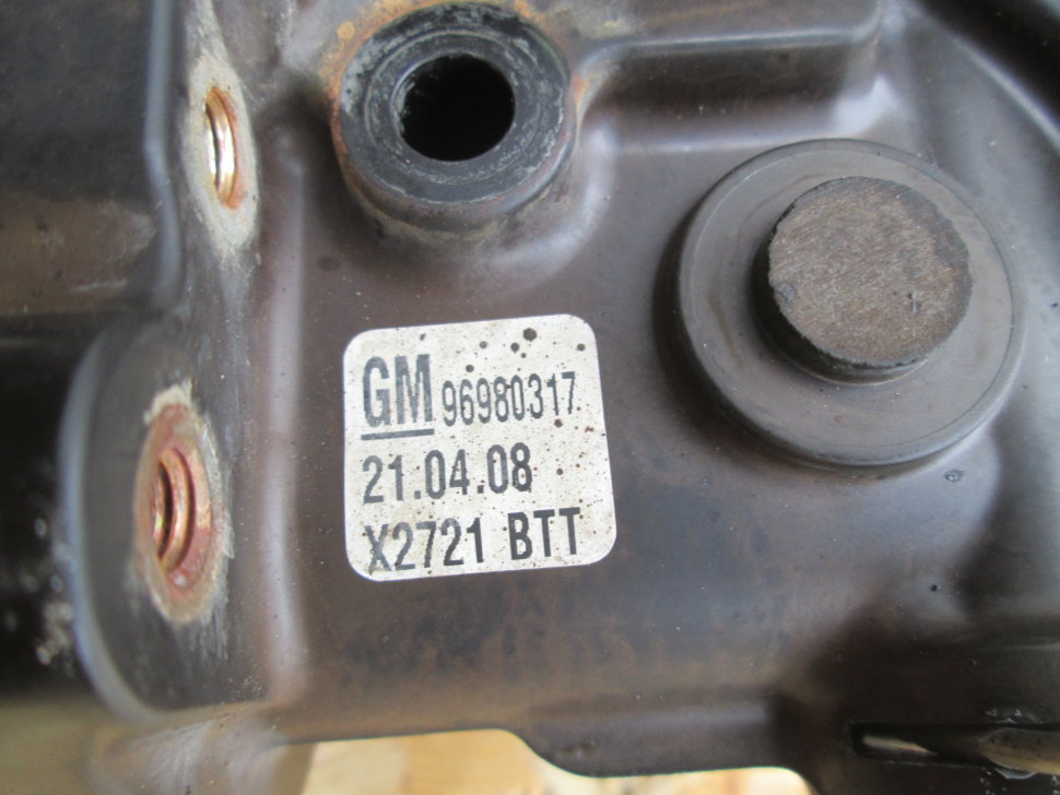 Купить корпус термостата 96817255 chevrolet aveo (t250) 2005-2011 ...