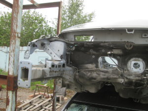 Лонжерон передний правый Opel Corsa D 2007>